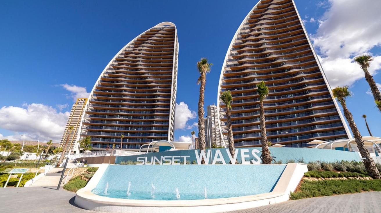베니돔 Sunset Waves Vistas Al Mar 아파트 외부 사진